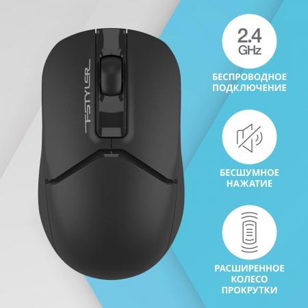 Мыши A4Tech FG12S (черный)