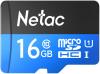 Карты памяти Netac P500 Standard 16GB NT02P500STN-016G-R (с адаптером) [NT02P500STN-016G-R]