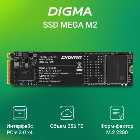 SSD Digma Mega M2 256GB DGSM3256GM23T [DGSM3256GM23T, 1897912]