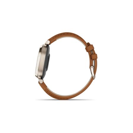 Умные часы и браслеты Garmin Lily 2 Classic (кремовое золото/коричневый) [010-02839-02]