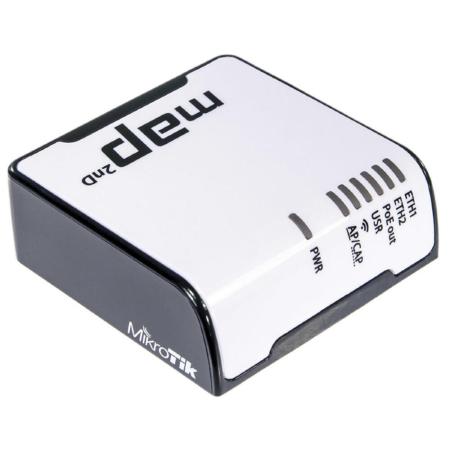 Беспроводные точки доступа и усилители Wi-Fi Mikrotik mAP [RBmAP2nD] [RBmAP2nD]