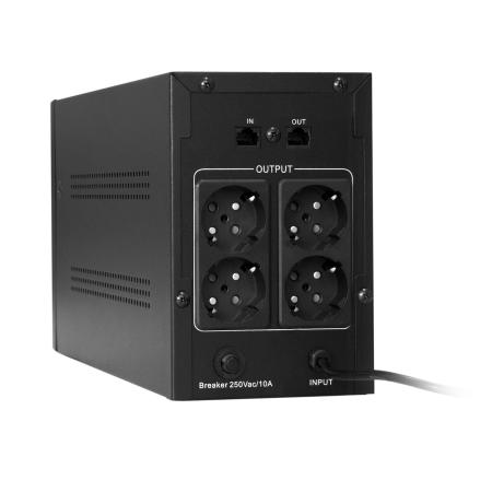 Источники бесперебойного питания ExeGate SpecialPro UNB-1200.LED.AVR.4SH.USB [EP285490RUS]