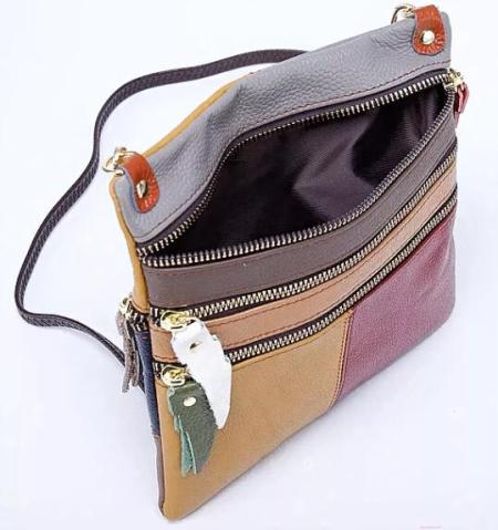 Женские и мужские сумки Poshete 886-9902-DCL (Dark Color) [886-9902-DCL]