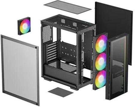 Корпуса DeepCool Matrexx 55 V4 R-MATREXX55-BKADA4-G-4 [R-MATREXX55-BKADA4-G-4]