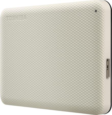 Внешние накопители Toshiba Canvio Advance 1TB HDTCA10EW3AA (бежевый) [HDTCA10EW3AA]