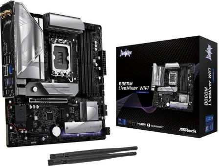 Материнские платы ASRock B860M LiveMixer WiFi