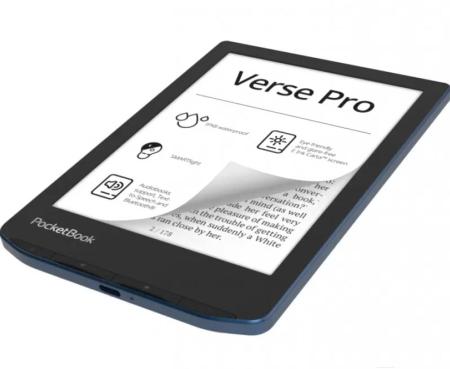 Электронные книги PocketBook A4 634 Verse Pro (лазурный)