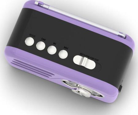 Радиоприемники Ritmix RPR-033 (лавандовый)