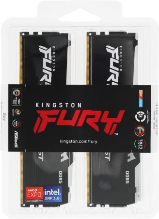 Оперативная память Kingston FURY Beast RGB 2x8ГБ DDR5 6000 МГц KF560C36BBEAK2-16 [KF560C36BBEAK2-16]