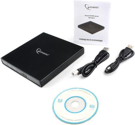 Оптические приводы Gembird DVD-USB-02