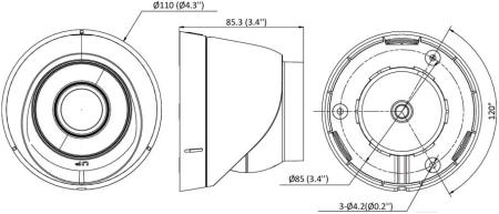 IP-камеры HiWatch DS-I403(D) (2.8 мм)