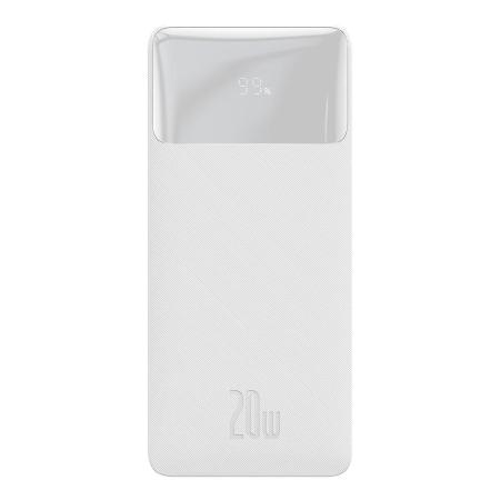Портативные зарядные устройства Baseus Bipow Fast Charge Power Bank 20W 10000mAh (белый) [PPBD050502]
