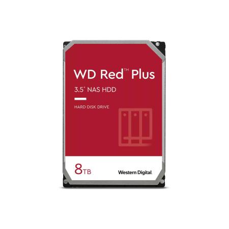 Жесткие диски WD Red Plus 8TB WD80EFPX [WD80EFPX]