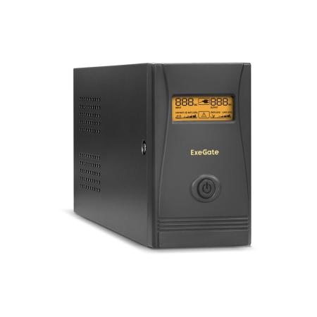 Источники бесперебойного питания ExeGate Power Smart ULB-850.LCD.AVR.2SH.RJ.USB EP285478RUS [EP285478RUS]