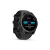 Умные часы и браслеты Garmin Fenix E 47мм (серая сталь, черный силиконовый ремешок) [010-03025-01]