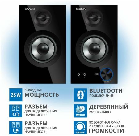 Мультимедиа акустика SVEN SPS-621