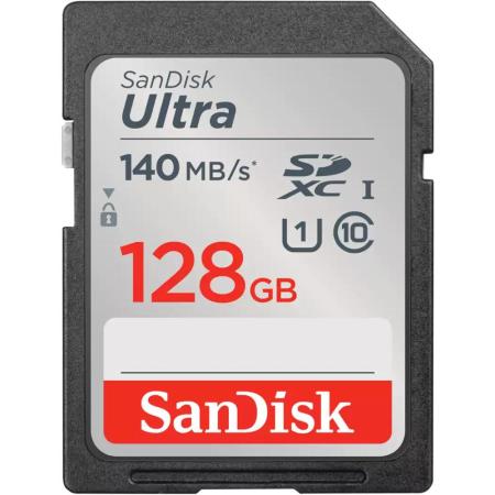 Карты памяти SanDisk Ultra SDXC SDSDUNB-128G-GN6IN 128GB [SDSDUNB-128G-GN6IN]