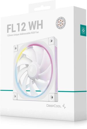 Системы охлаждения DeepCool FL12 WH R-FL12-WHAPN1-G [R-FL12-WHAPN1-G, 6933412711070]