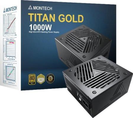Блоки питания Montech Titan Gold 1000W