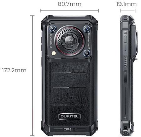 Мобильные телефоны Oukitel WP36 (черный)