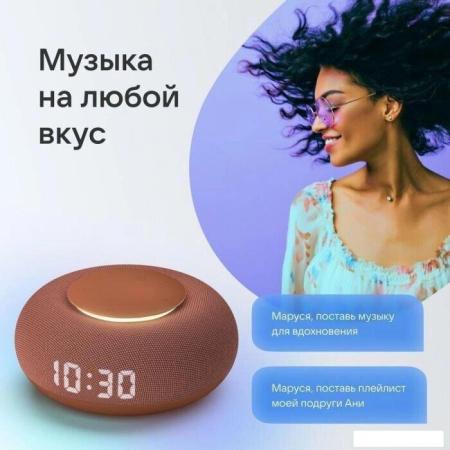 Беспроводные и портативные колонки Яндекс Станция Лайт 2 (фиолетовый) [YNDX-00026VIO]