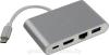 USB-хабы и док-станции Satechi Pro Hub Mini ST-UCPHMIM (серый космос) [ST-UCPHMIM]
