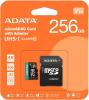 Карты памяти ADATA Premier Pro AUSDX256GUI3V30SA2-RA1 microSDXC 256GB (с адаптером) [AUSDX256GUI3V30SA2-RA1]