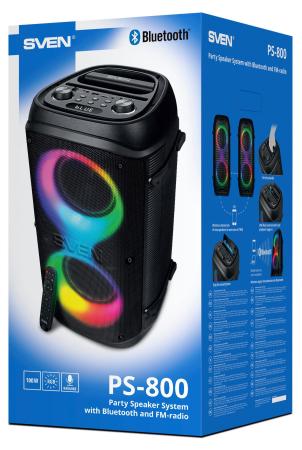 Беспроводные и портативные колонки SVEN PS-800 [PS-800, 6438162021511, SV-021511]