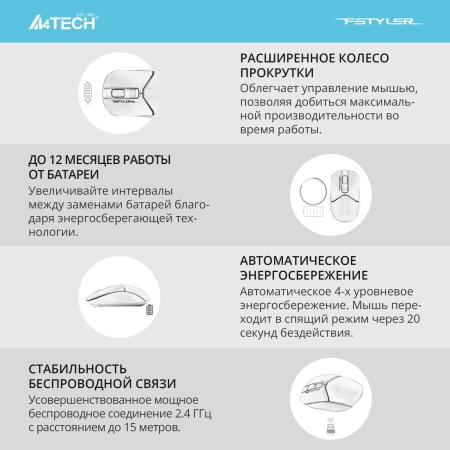 Наборы периферии A4Tech Fstyler FG1012 (черный)