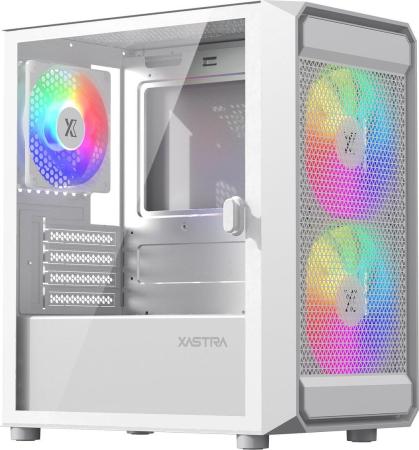 Корпуса XASTRA A303M 3ARGB (белый) [A303M-2FC14A-1FC12A-D-WH]