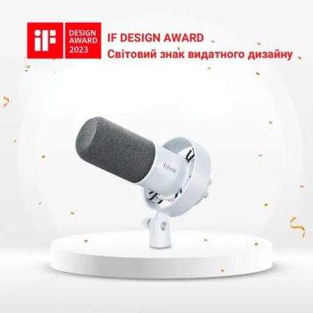Микрофоны FIFINE T688 (белый) [T688W]