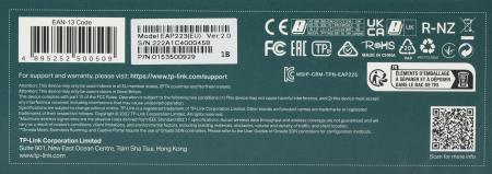 Беспроводные точки доступа и усилители Wi-Fi TP-Link EAP223 V1