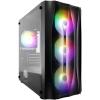Корпуса 1stPlayer Firebase X3-M-BK-4F1 [X3-M-BK-4F1]