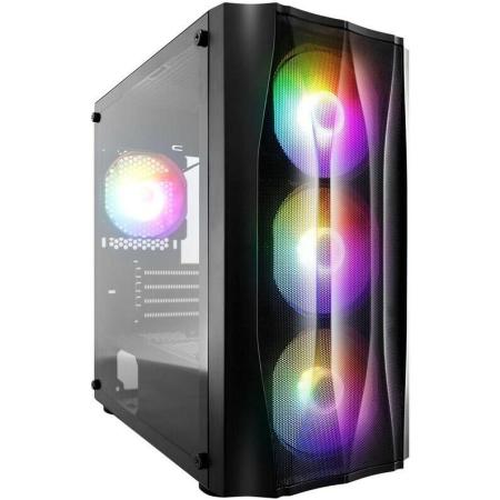 Корпуса 1stPlayer Firebase X3-M-BK-4F1 [X3-M-BK-4F1]