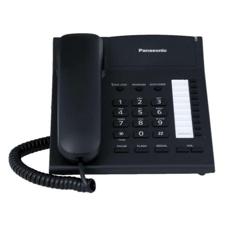 Проводные телефоны Panasonic KX-TS2382RUB (черный)