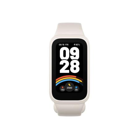 Умные часы и браслеты Xiaomi Smart Band 9 Active M2435B1 (бежевый, международная версия) [BHR9441GL]