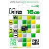 Карты памяти Mirex microSDHC (Class 10) 16GB (13612-MC10SD16) [13612-MC10SD16]