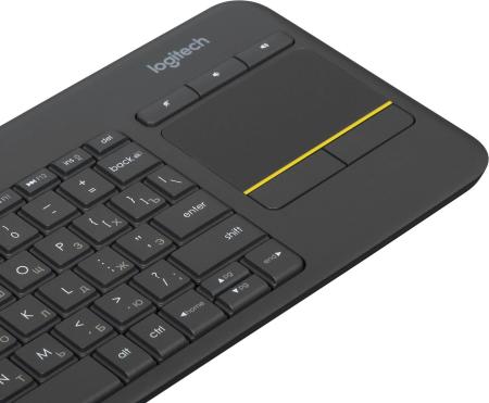 Клавиатуры Logitech K400 Plus 920-007173 (черный) [920-007173]