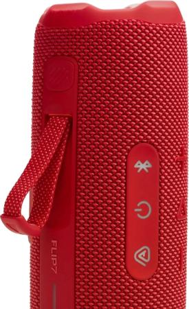 Беспроводные и портативные колонки JBL Flip 7 (красный) [JBLFLIP7RED, JBLFLIP7REDAM]