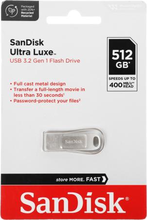 USB Flash SanDisk Ultra Luxe USB 3.1 512GB SDCZ74-512G-G46 [SDCZ74-512G-G46]