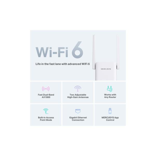Беспроводные точки доступа и усилители Wi-Fi Mercusys ME70X