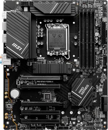 Материнские платы MSI Pro B760-P II