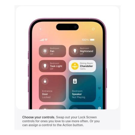 Мобильные телефоны Apple iPhone 16 128GB (черный) [MYE73HN/A]