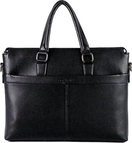 Женские и мужские сумки Poshete 250-8332-3-BLK (черный) [250-8332-3-BLK]
