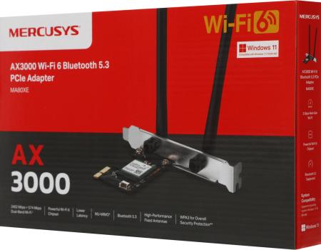 Беспроводные адаптеры Mercusys MA80XE