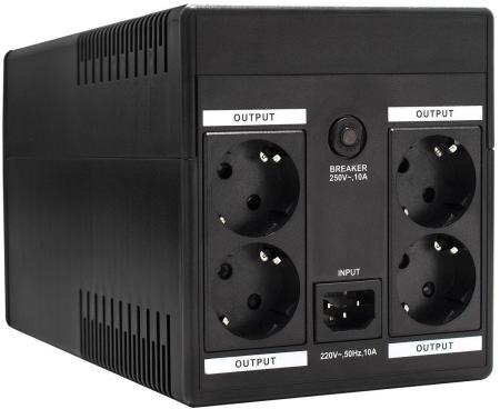 Источники бесперебойного питания ExeGate SpecialPro UNB-1500.LED.AVR.4SH EP285499RUS [EP285499RUS]