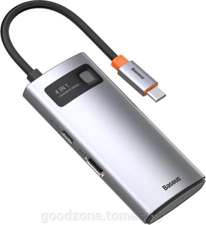 USB-хабы и док-станции Satechi Pro Hub Mini ST-UCPHMIM (серый космос) [ST-UCPHMIM]
