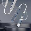 USB-хабы и док-станции Digma DHUB-4USB-AC-3.0 [DHUB-4USB-AC-3.0, 2018378, 4630143156003]