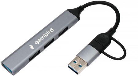 USB-хабы и док-станции Gembird UHB-C204