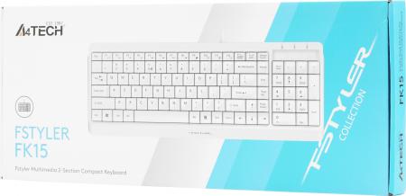 Клавиатуры A4Tech Fstyler FK15 (белый)